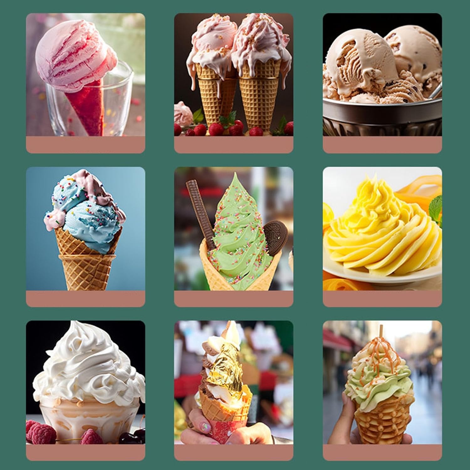 Automatic Countertop Ice Cream Maker – Home Essentials