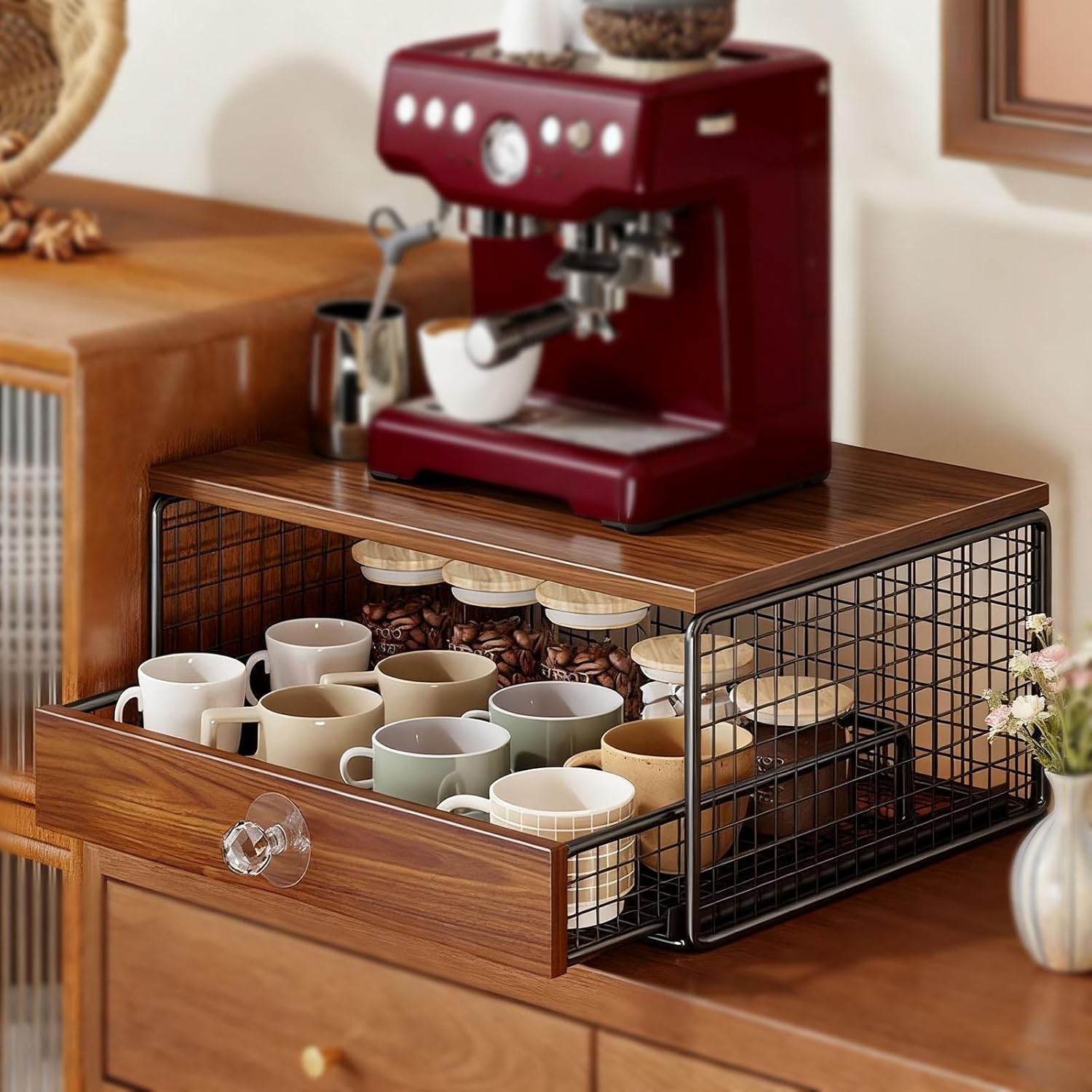 Countertop Kitchen Organizer – Multi-Purpose Storage