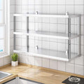 3-Tier Wall Mounted Stainless Steel Shelf – Kitchen & Home Essentials
